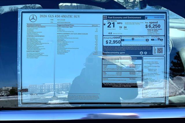2026 Mercedes-Benz GLS GLS 450 4MATIC