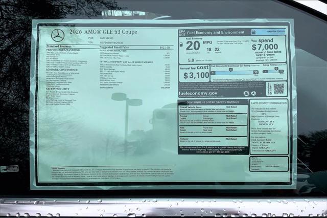 2026 Mercedes-Benz AMG GLE 53 4MATIC+