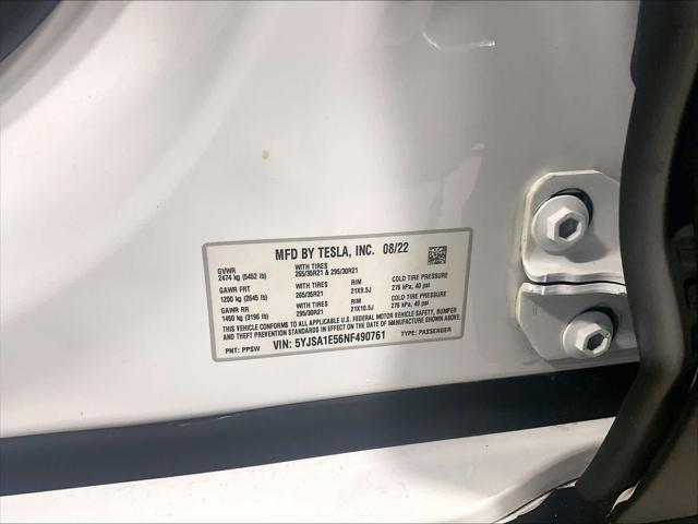 2022 Tesla Model S Dual Motor All-Wheel Drive