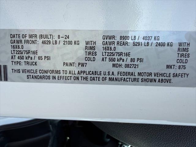 2025 Ram ProMaster 2500 Cargo Van Tradesman High Roof 159" WB w/Pass Seat
