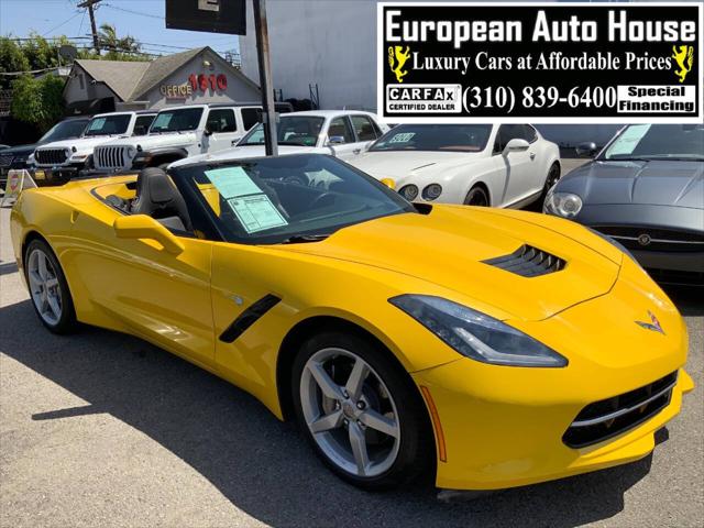 2014 Chevrolet Corvette Stingray Stingray 2dr Convertible w/2LT for sale in Los Angeles, CA