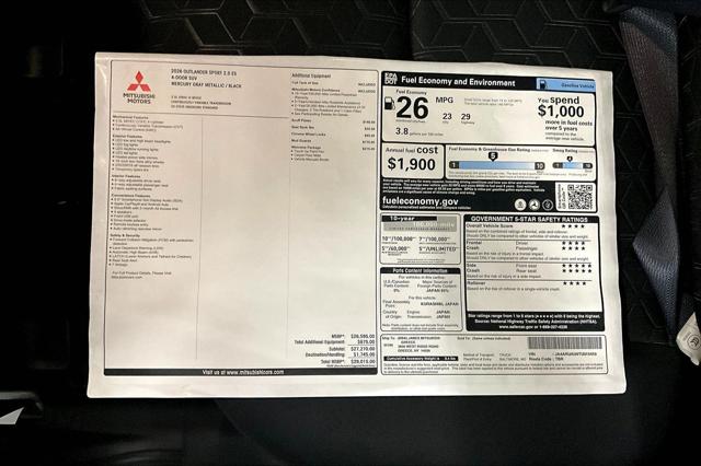 2026 Mitsubishi Outlander Sport 2.0 ES