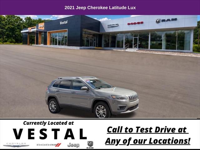 2021 Jeep Cherokee Latitude Lux 4x4 for sale in Vestal, NY