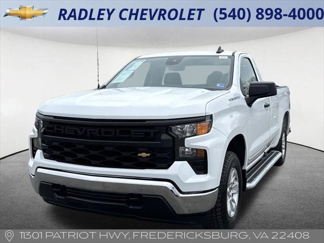 2024 Chevrolet Silverado 1500 2WD Regular Cab Long Bed WT for sale in Fredericksburg, VA