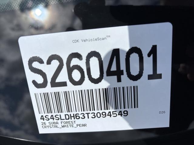 2026 Subaru Forester Sport