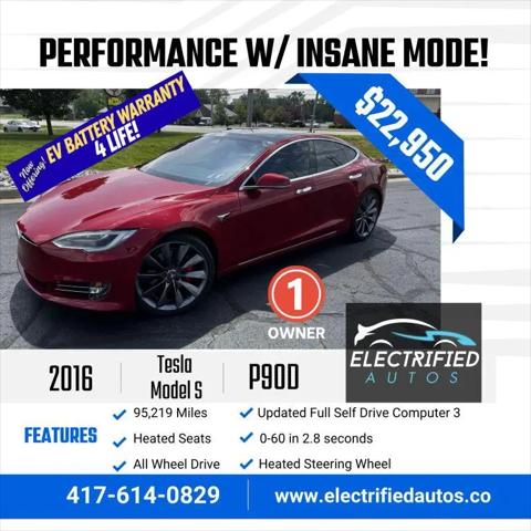 2016 Tesla Model S P90D for sale in Joplin, MO