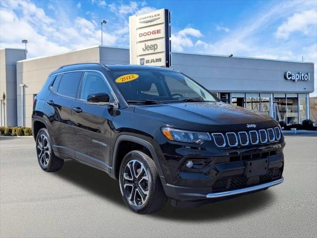 2022 Jeep Compass Limited 4x4 for sale in Willimantic, CT