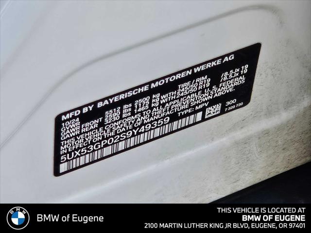 2025 BMW X3 30 xDrive