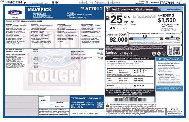2026 Ford Maverick Lariat for sale in Elizabethton , TN