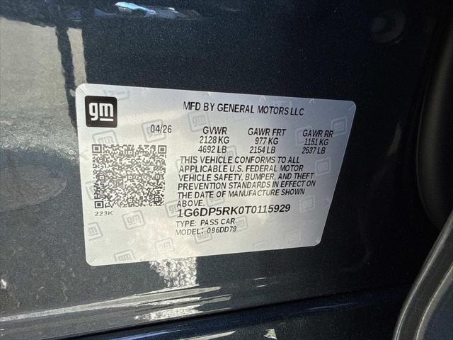 2026 Cadillac CT5 Sport RWD