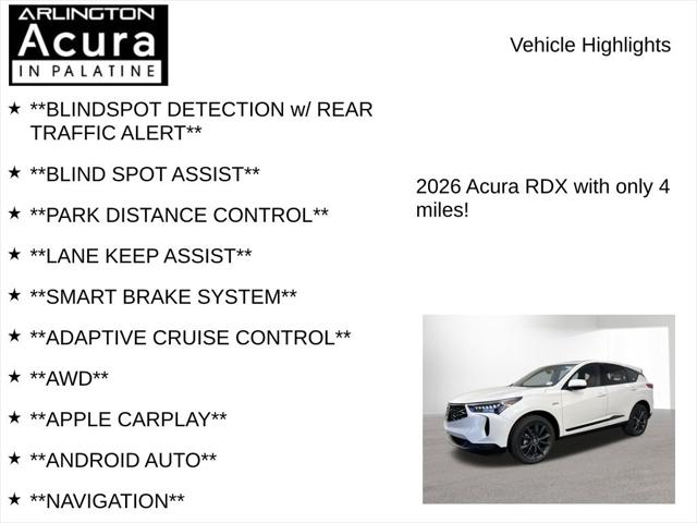2026 Acura RDX A-Spec