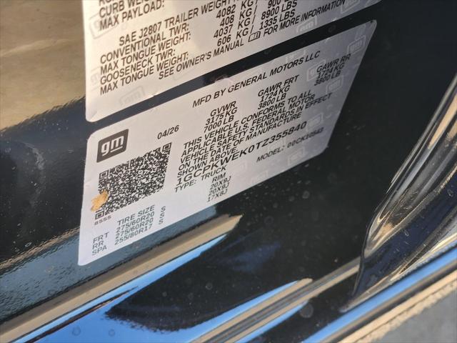 2026 Chevrolet Silverado 1500 4WD Crew Cab Short Bed RST