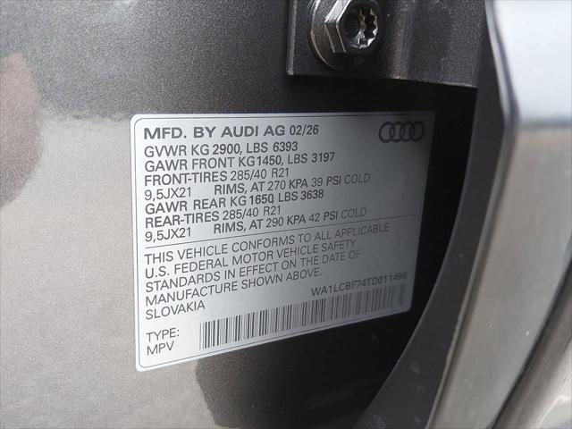 2026 Audi Q7 Premium Plus 45 TFSI quattro tiptronic