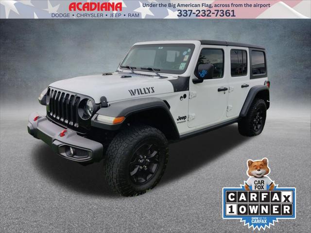 2022 Jeep Wrangler Unlimited Willys 4x4 for sale in Lafayette, LA