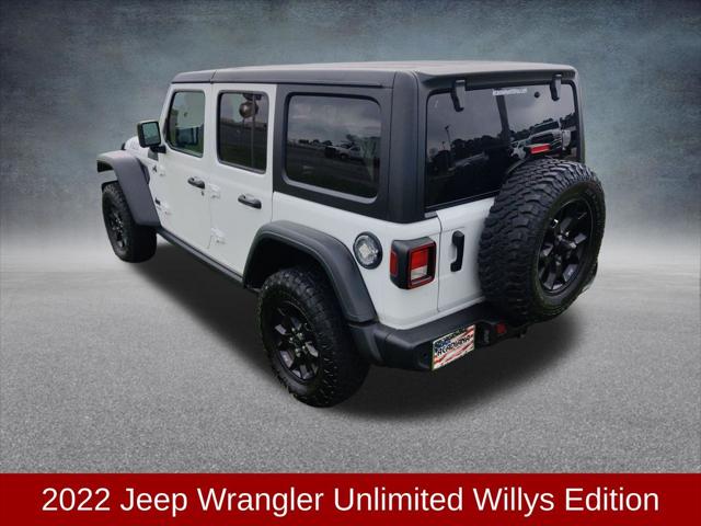 2022 Jeep Wrangler Unlimited Willys 4x4