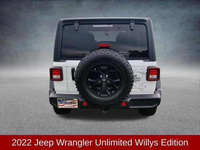 2022 Jeep Wrangler Unlimited Willys 4x4