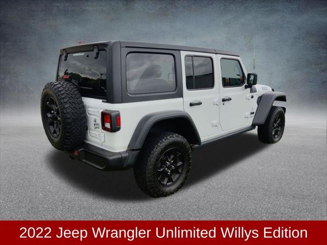 2022 Jeep Wrangler Unlimited Willys 4x4