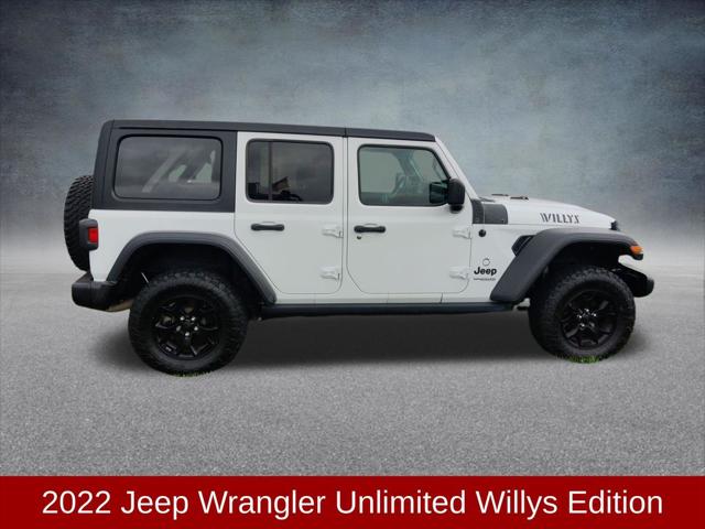 2022 Jeep Wrangler Unlimited Willys 4x4
