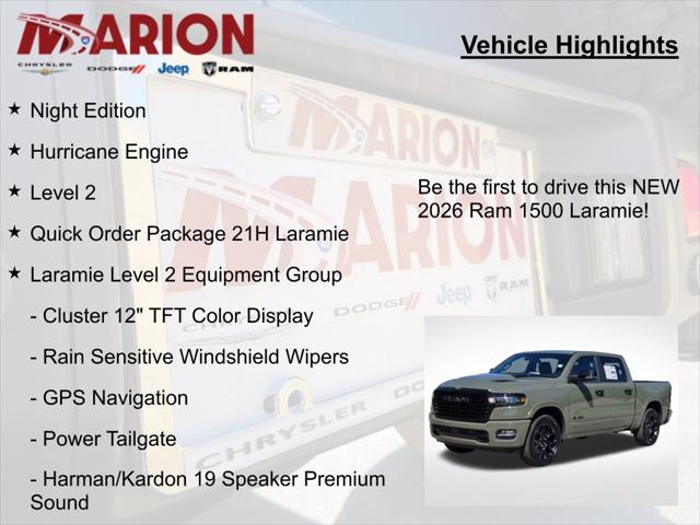 2026 Ram 1500 Laramie Crew Cab 4x4 57 Box