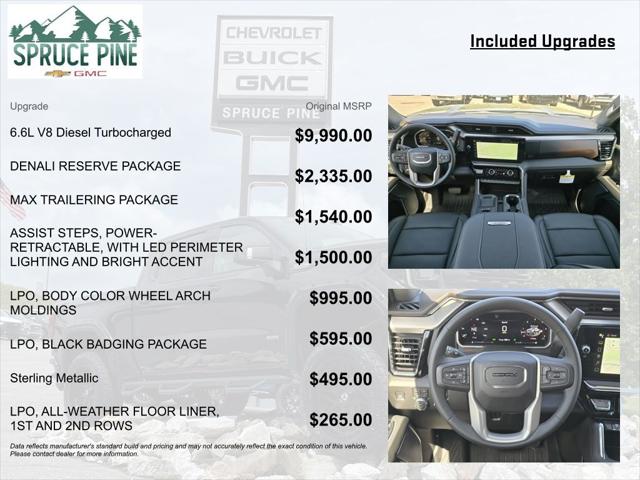 2026 GMC Sierra 2500HD Crew Cab, Standard Bed, Denali, 4WD