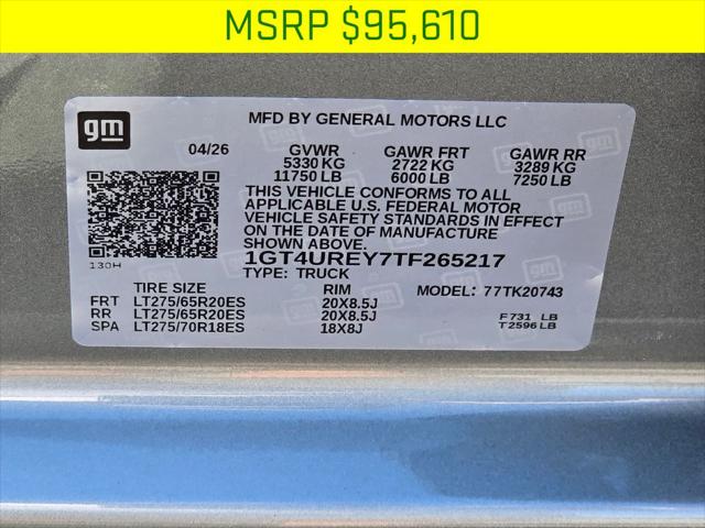 2026 GMC Sierra 2500HD Crew Cab, Standard Bed, Denali, 4WD