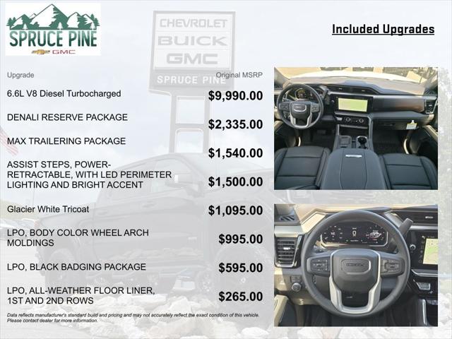 2026 GMC Sierra 2500HD Crew Cab, Standard Bed, Denali, 4WD