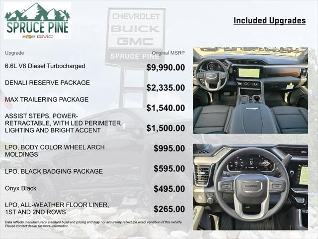 2026 GMC Sierra 2500HD Crew Cab, Standard Bed, Denali, 4WD