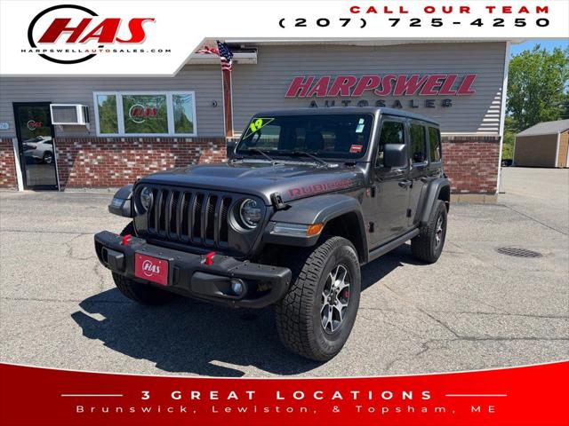2019 Jeep Wrangler Unlimited Rubicon 4x4 for sale in Brunswick, ME