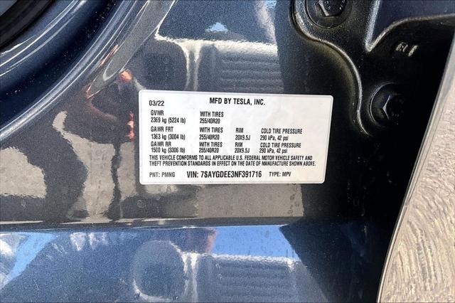 2022 Tesla Model Y Long Range Dual Motor All-Wheel Drive