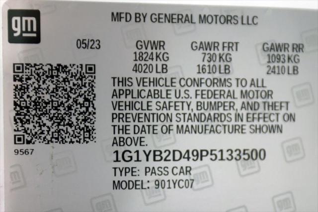 2023 Chevrolet Corvette Stingray RWD Coupe 2LT