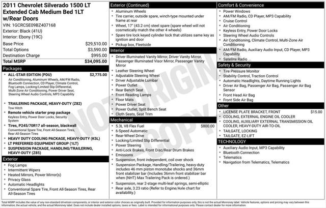 2011 Chevrolet Silverado 1500 LT