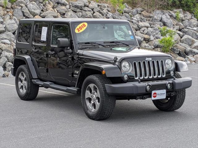 2018 Jeep Wrangler JK Unlimited Sahara 4x4
