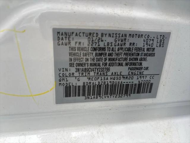 2026 Nissan Sentra SV