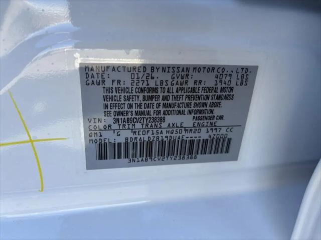 2026 Nissan Sentra SV