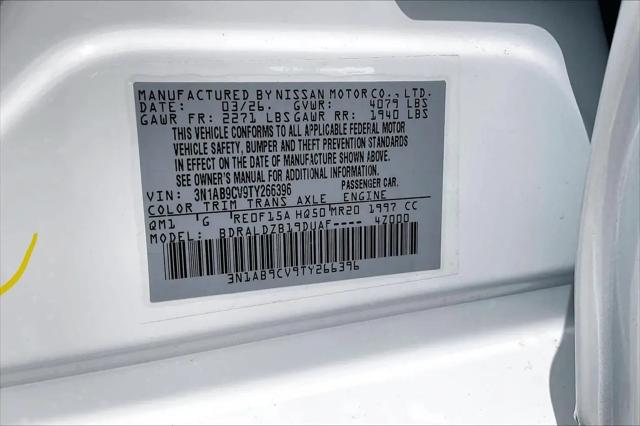 2026 Nissan Sentra SV