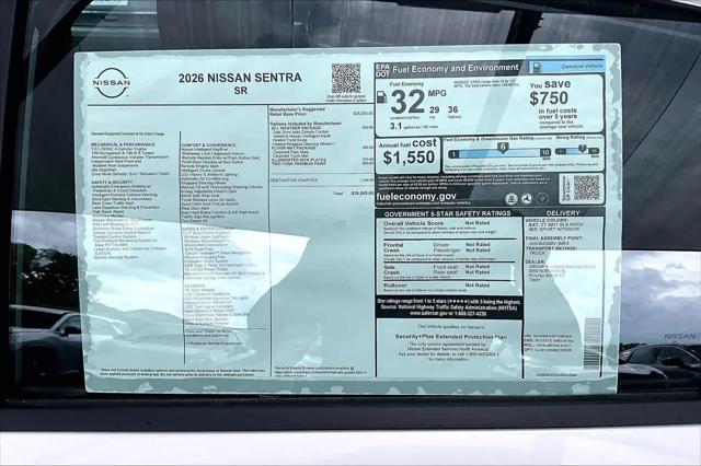 2026 Nissan Sentra SR