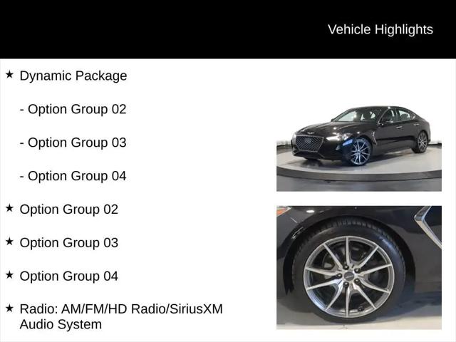 2019 Genesis G70 2.0T Advanced