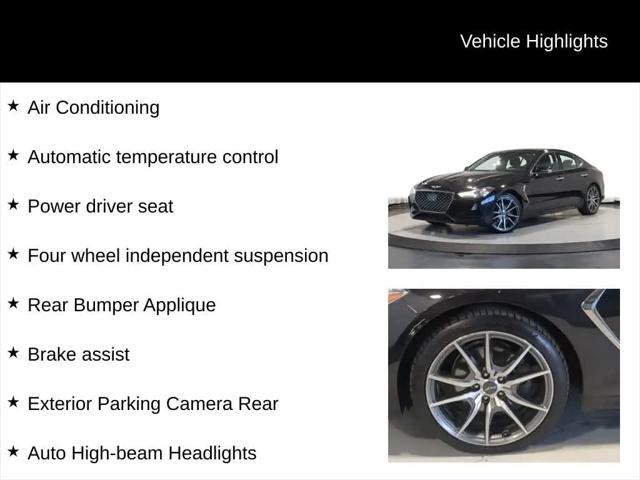2019 Genesis G70 2.0T Advanced