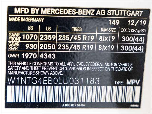 2020 Mercedes-Benz GLA-CLASS GLA 250 GLA 250