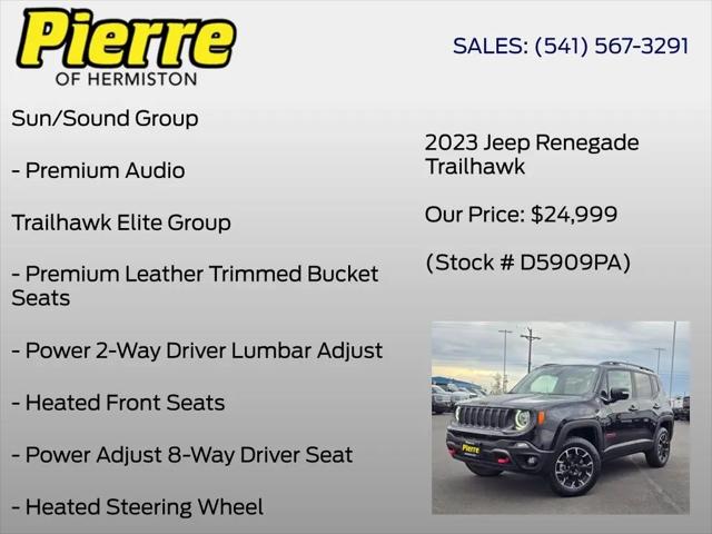 2023 Jeep Renegade Trailhawk 4x4