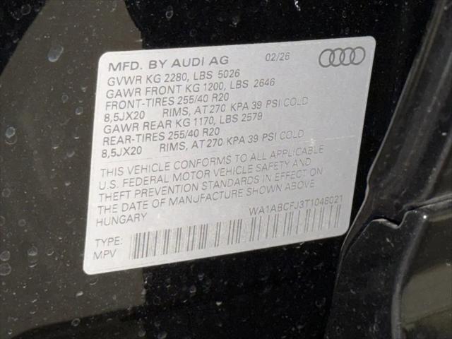 2026 Audi Q3 TFSI quattro S tronic