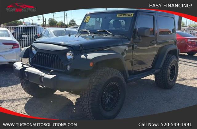 2018 Jeep Wrangler JK Sport S 4x4 for sale in Tucson, AZ