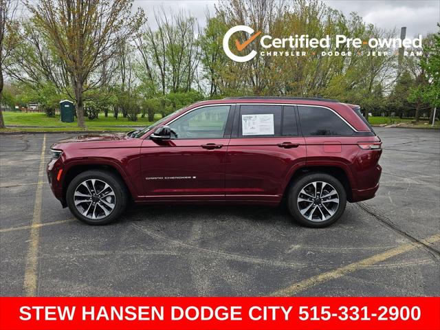 2025 Jeep Grand Cherokee Overland 4x4 for sale in Urbandale, IA