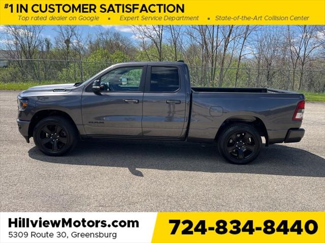 2022 RAM 1500 Big Horn Quad Cab 4x4 64 Box