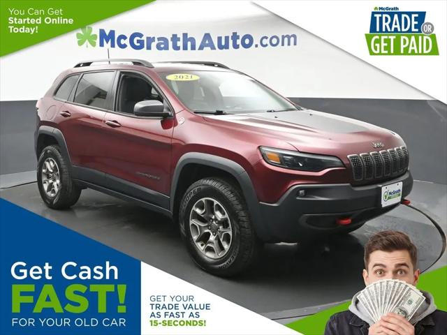 2021 Jeep Cherokee Trailhawk 4x4 for sale in Hiawatha, IA