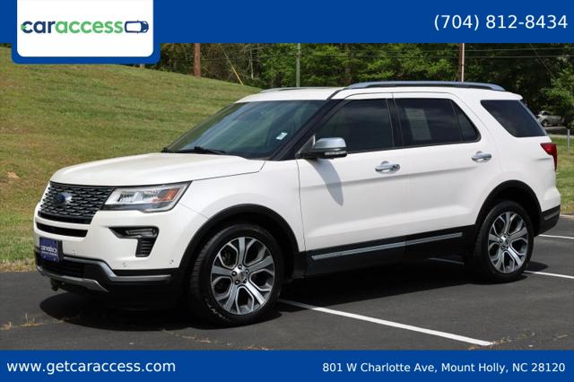 2018 Ford Explorer Platinum for sale in Mount Holly, NC