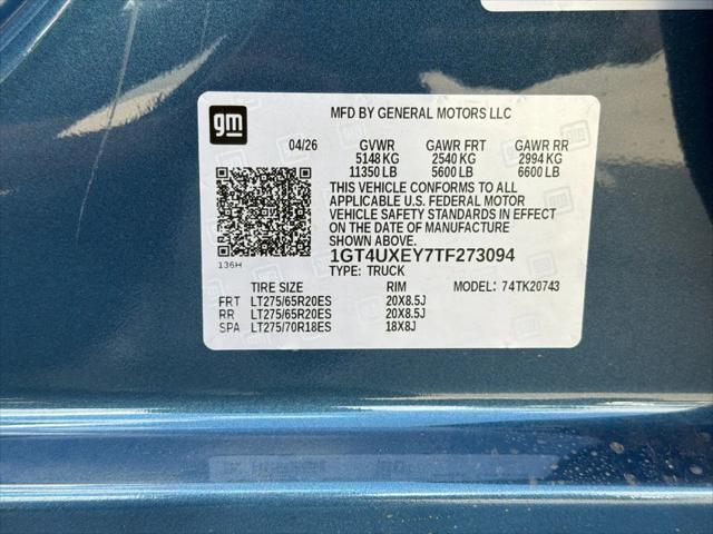 2026 GMC Sierra 2500HD Crew Cab, Standard Bed, Denali Ultimate, 4WD