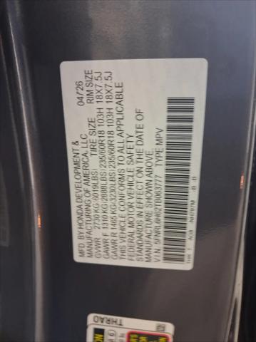 2026 Honda Odyssey EX-L