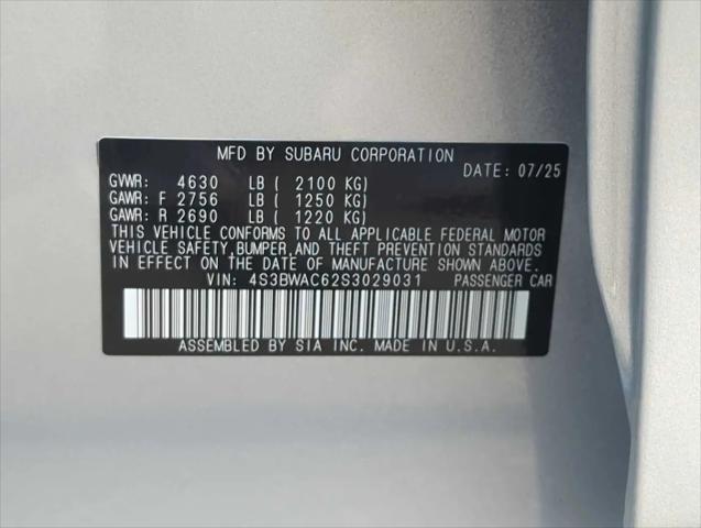 2025 Subaru Legacy Premium