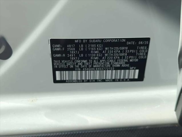 2025 Subaru Crosstrek Limited
